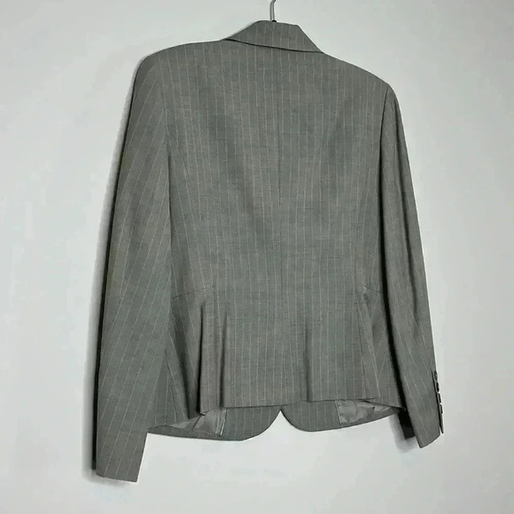 Ann Taylor Gray Stripped Pant Suit - Picture 3 of 9